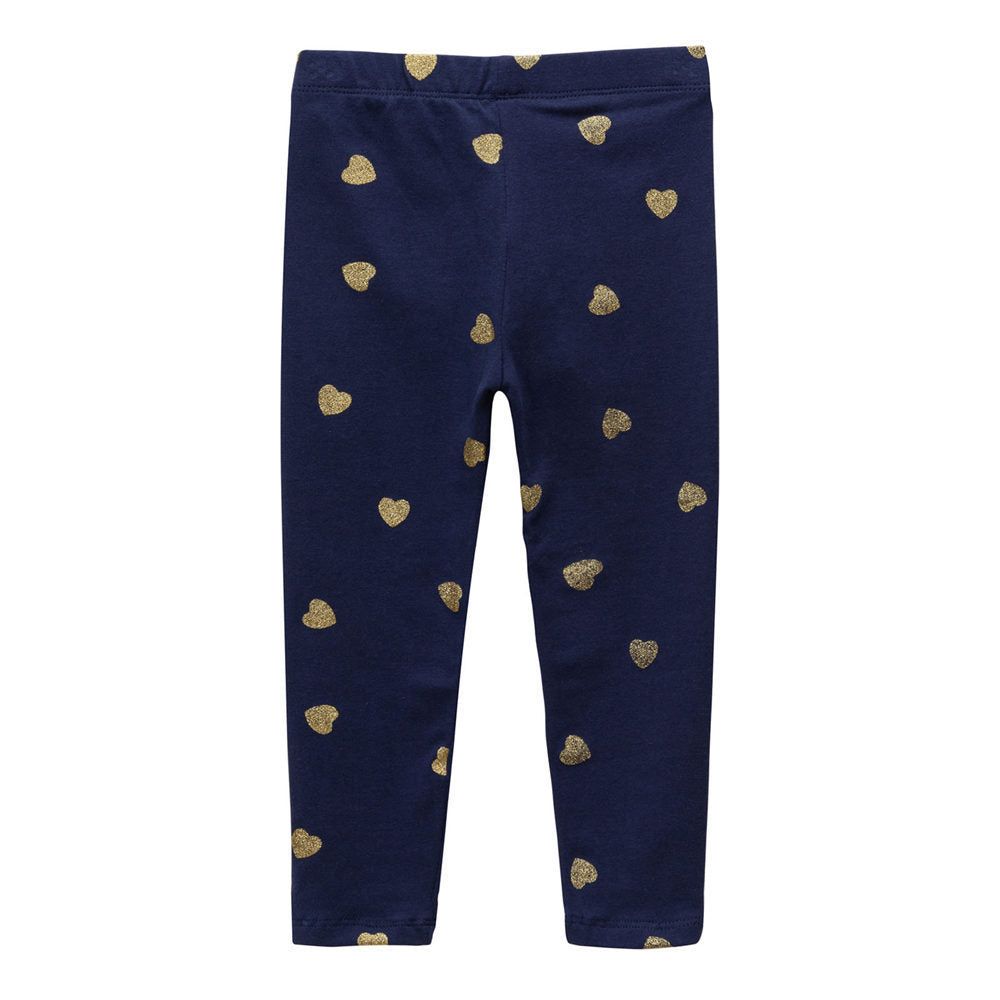 Knitted Girls Leggings Leggings, Stretch Cotton Children's Leggings